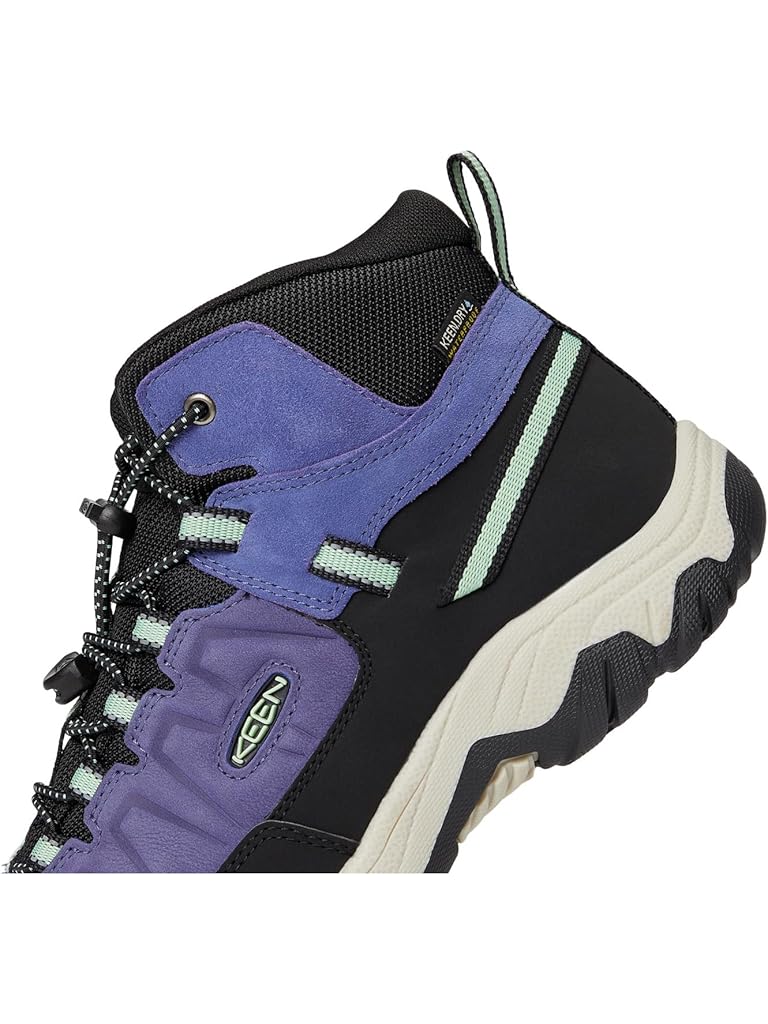 Black KEEN Targhee 4 Mid Height Durable Comfortable Waterproof (Little Kid/Big Kid)
