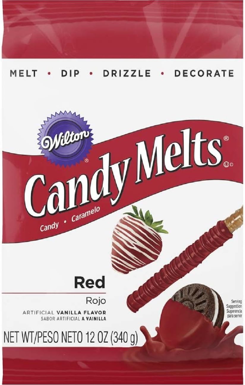 WiltonRed Candy Melts Candy, 12 oz.