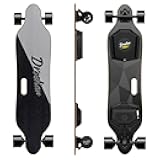 Electric Longboard for Adults, 25 Mph Top Speed, E-Skateboard,12.5 Miles Range, 900W Dual Motor,Electric Skateboard with Remote Control, Easy Carry Handle, 284 Lbs Max Load, PU Wheels