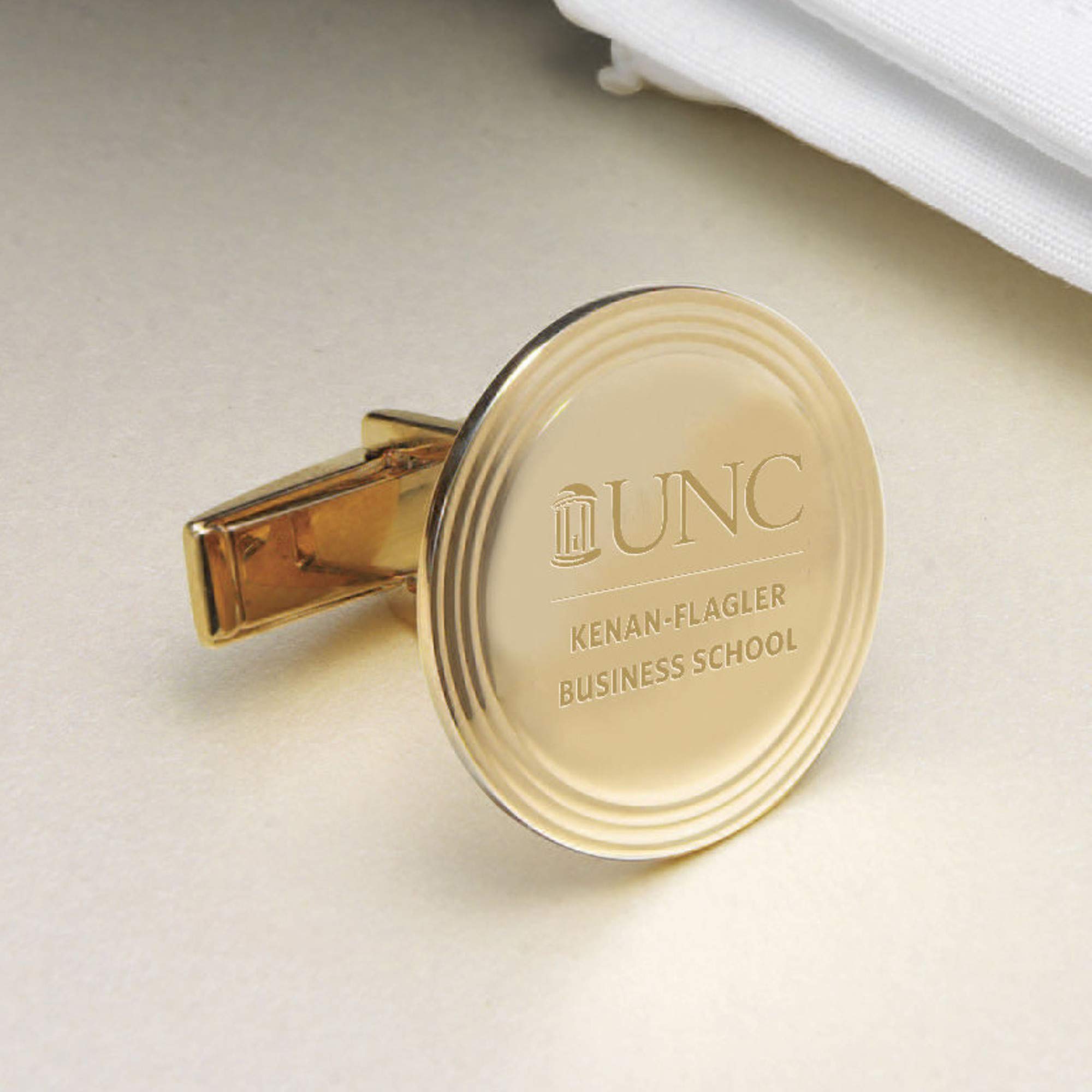 UNC Kenan-Flagler 14K Gold Cufflinks