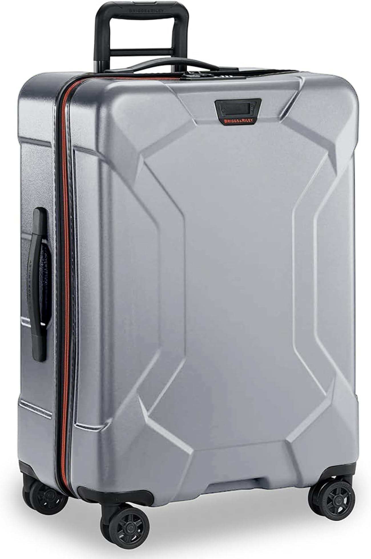 Briggs & Riley Torq - Hardside Medium Checked Spinner Luggage, Granite, Checked-Medium 27-Inch