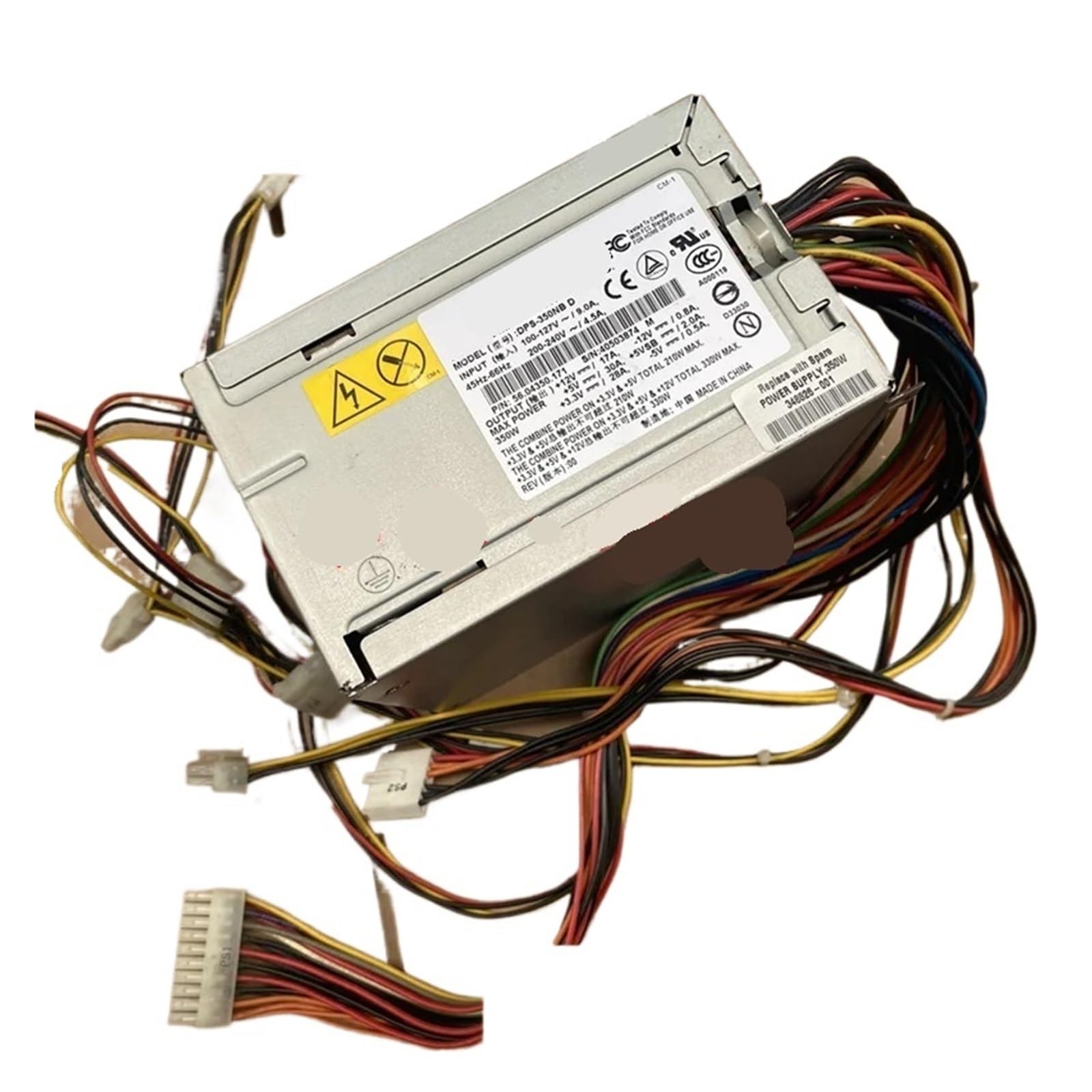 YMUGUEGH Power Supply 348626-001 DPS-350NB D