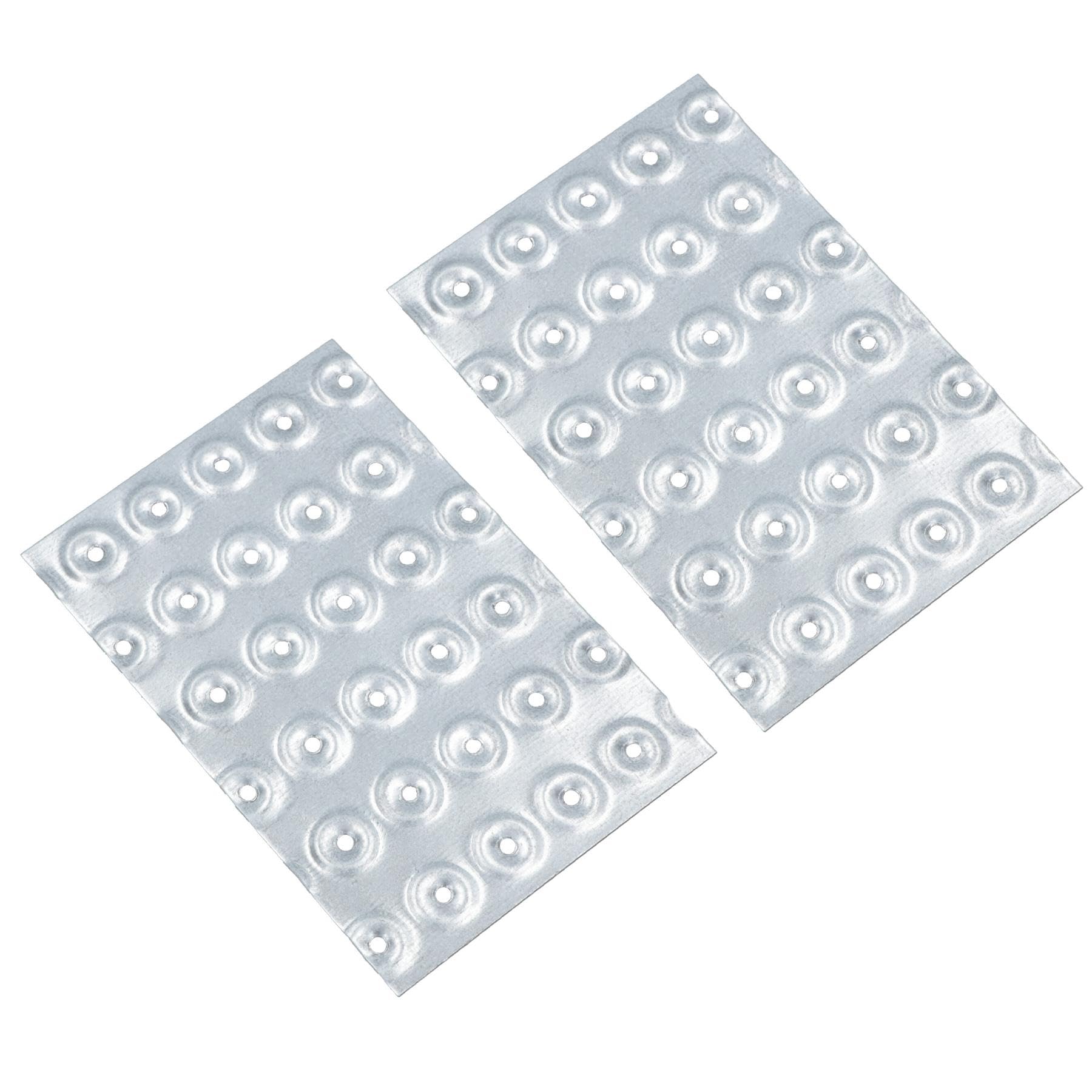 Hand Nail Plate 100mm x 150mm Galvanised Timber Joining Connector 2PK
