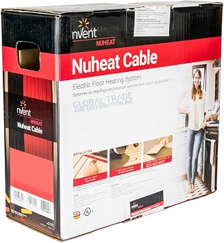 Nuheat Electric Floor Heat Cable Warming Floors 120V / 240V All Sizes/Models N2C085 240V 85 SqFt Heat Cable
