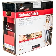 Nuheat Electric Floor Heat Cable Warming Floors N2C025 240V 25 SqFt Heat Cable