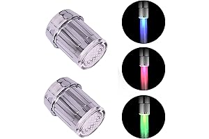 3-Color Gradient LED Bathroom Faucet