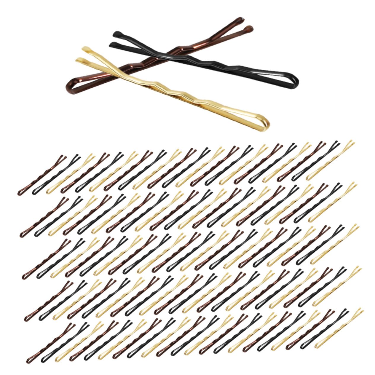 900 Haarklammern Wellenförmige Haarnadeln für Frauen Mädchen und Fester Griff Sanft zum Haar Vielseitig für Updos und Styling Inklusive Aufbewahrungsbox Haarstyling Zubehör