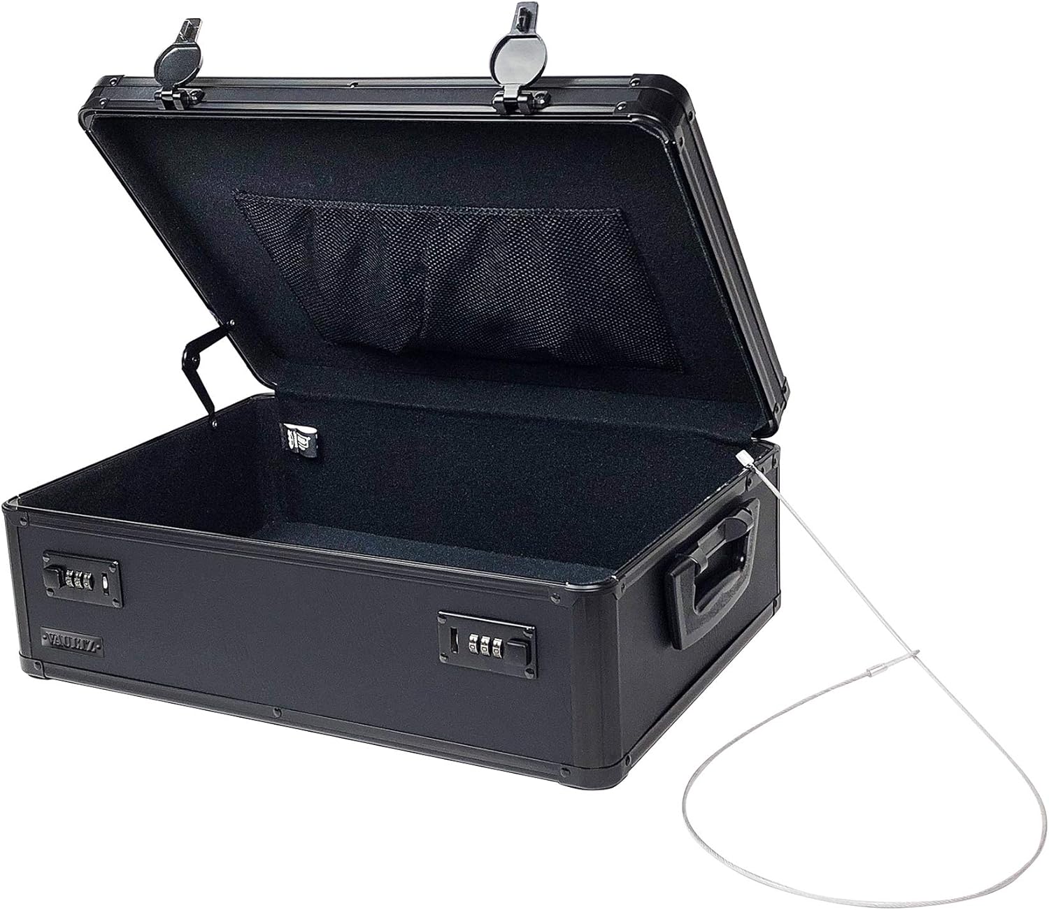 🔥 Hоt Dеаlѕ Vaultz Locking Storage Box - 6.5 x 23 x 13.5 Inch Lockable Storage Box Safe for Documents & Valuables w/Combination Lock, Black with Batman