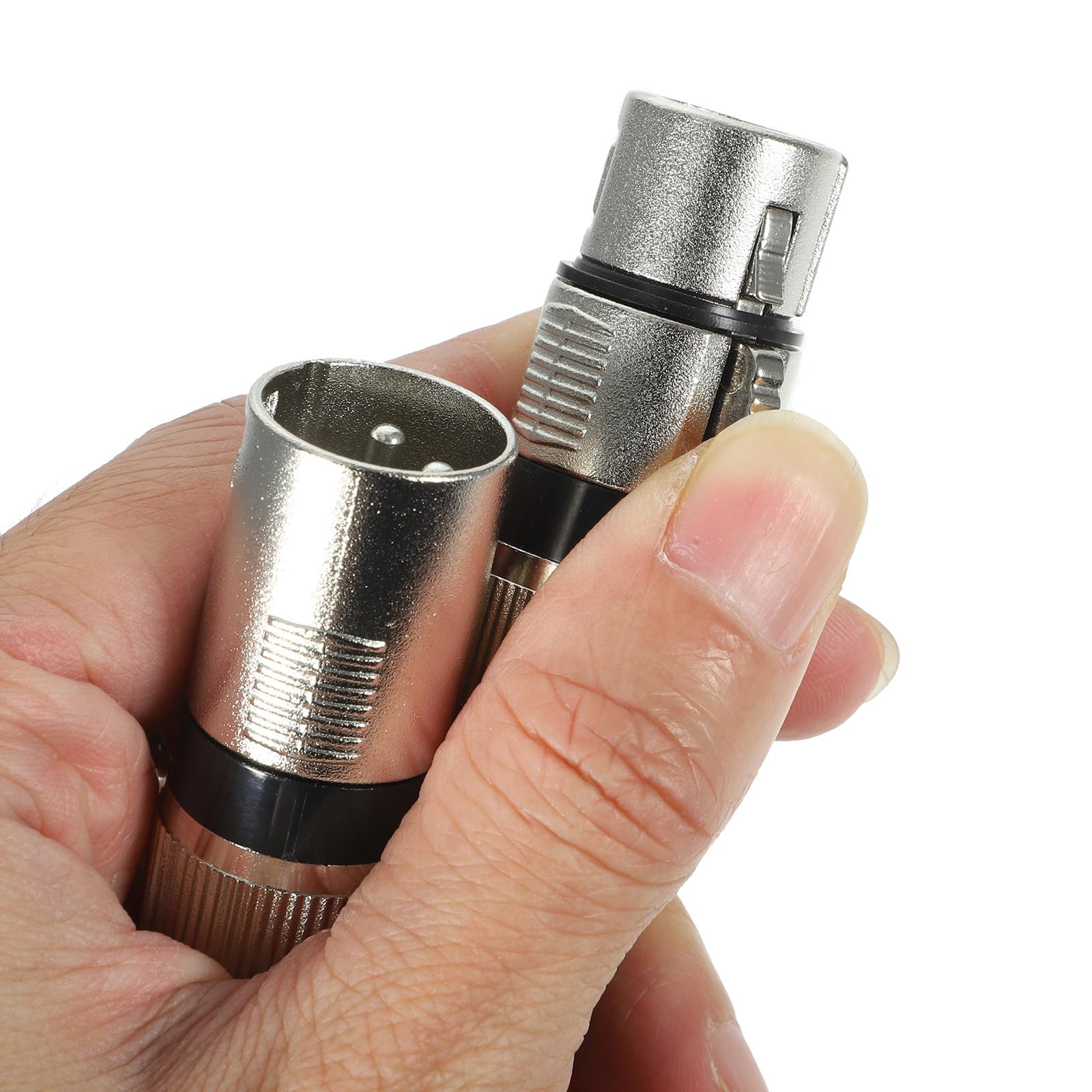 Toddmomy Cavo Xlr per Microfono 3 Pin Maschio a Femmina in Rame senza Ossigeno 0,5m 6 Pezzi per Sistemi Audio Ktv Riduce Rumore Connessione Stabile