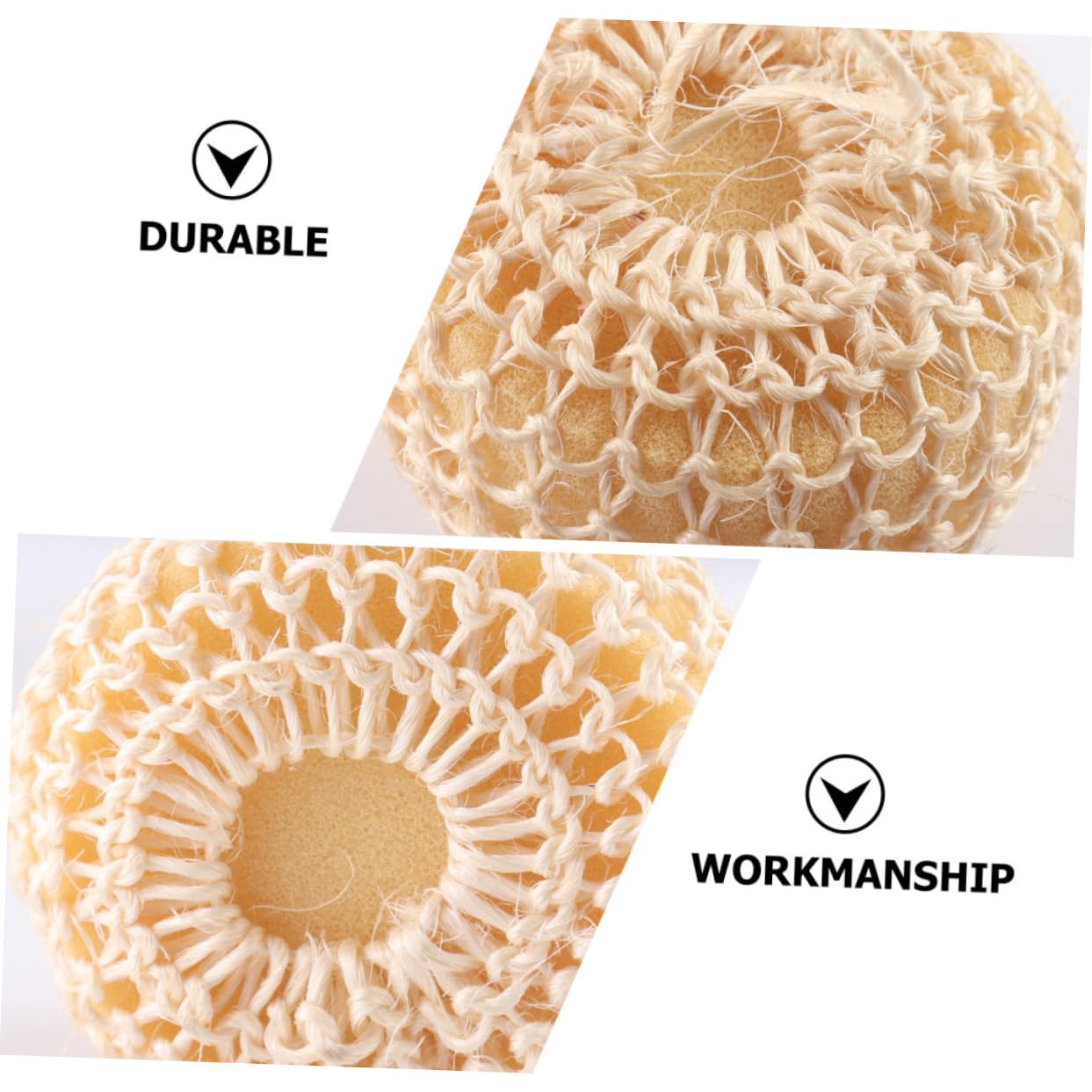 minkissy 10piezas Bolas De Baño De Sisal Ovaladas Esponjas Exfoliantes Para Cuerpo Suaves y Efectivas Para Limpieza De Piel De Accesorios De Natural