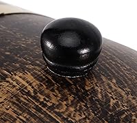 Vista 4 de Barril de roble de 3 litros, barril de madera de roble estilo retro, contenedor de barril de whisky de vino tinto con grifo envejecimiento, barril