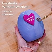 Vista 5 de Sculpd 70 ml Air Dry Clay Glaze - Matte, Scratch Resistant and Waterproof Matte Varnish