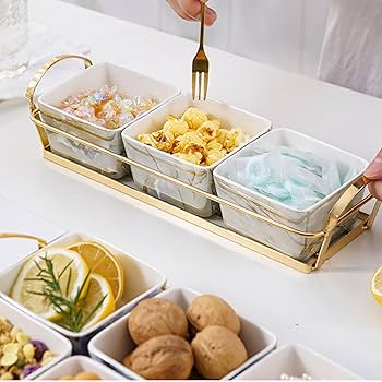 Amazon｜お菓子皿 お菓子入れ 蓋付き フルーツ盛り合わせ お菓子