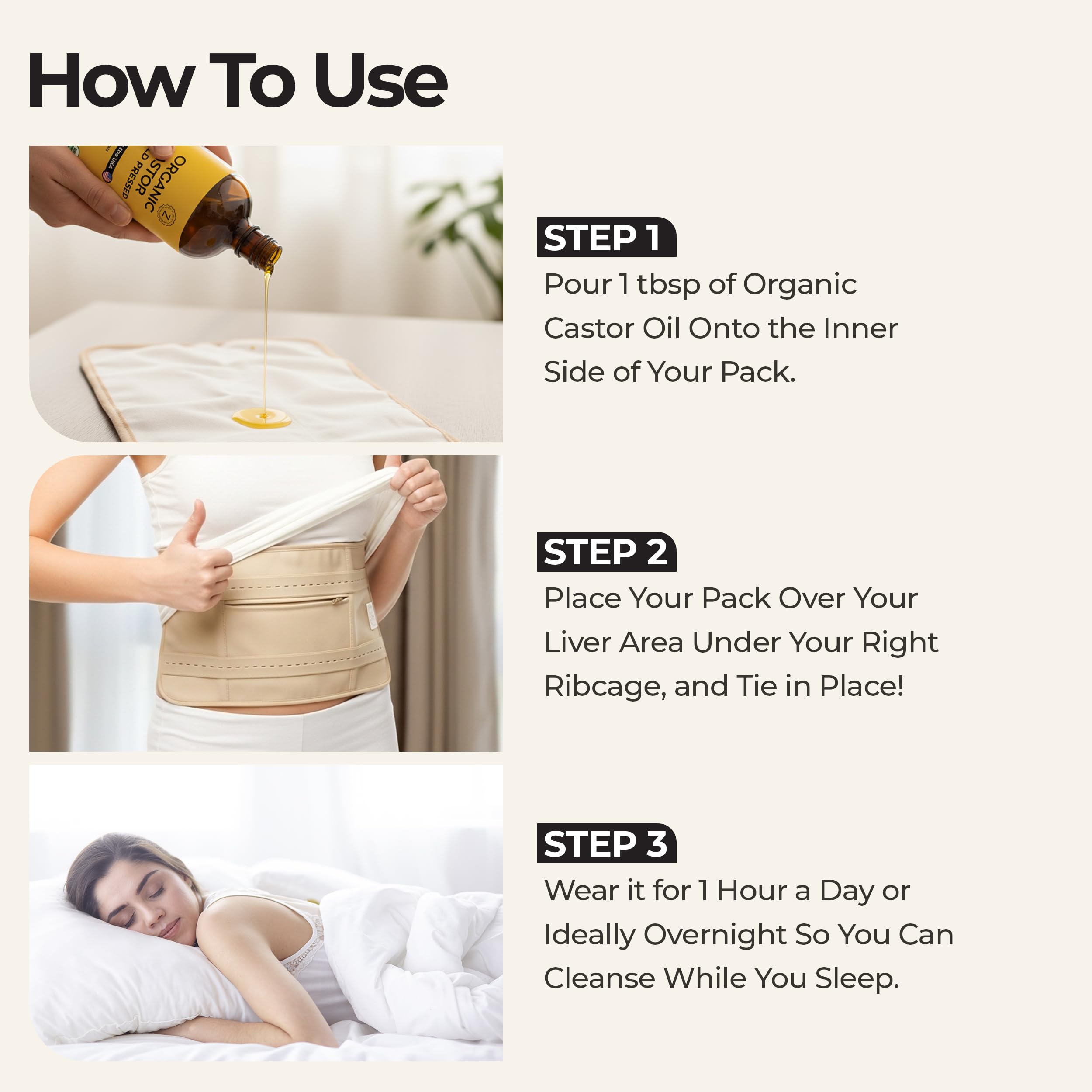 Zen Routine Organic Castor Oil – Cold Pressed, Unrefined