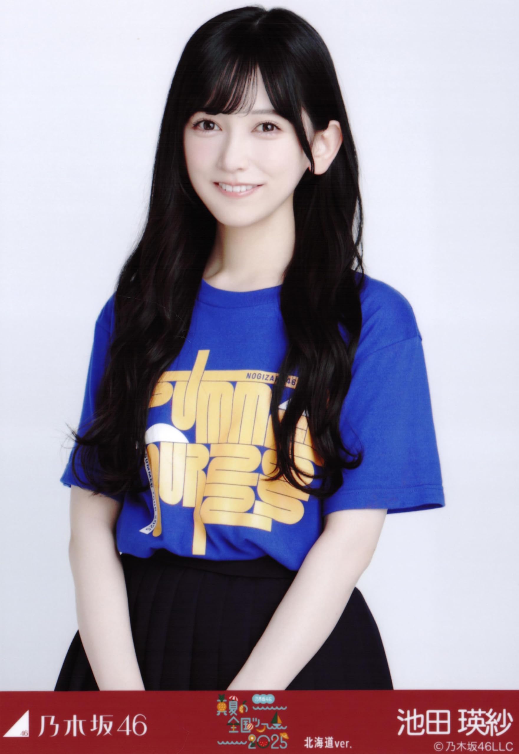 乃木坂46 池田瑛紗 真夏の全国ツアー　個別ベースボールシャツ　2025年モデル 乃木坂46 OFFICIAL WEB SHOP | 乃木坂46 グッズ通販サイト