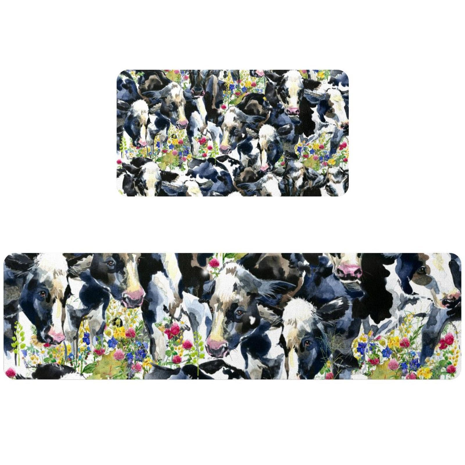 Tapis de cuisine antidérapant et absorbant lot de 2 grand confort lavable
