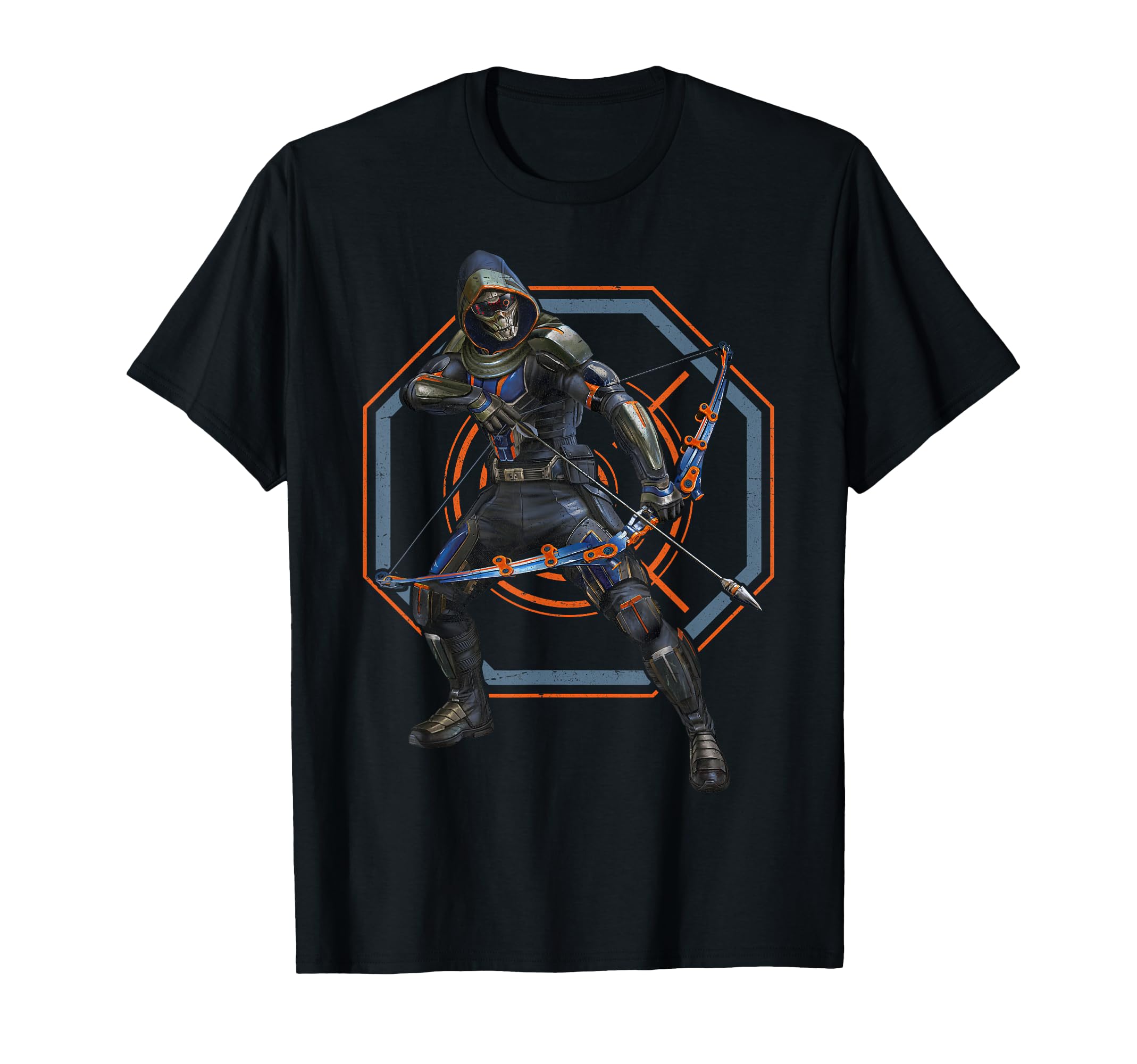 Marvel Black Widow Taskmaster Action Pose T-Shirt
