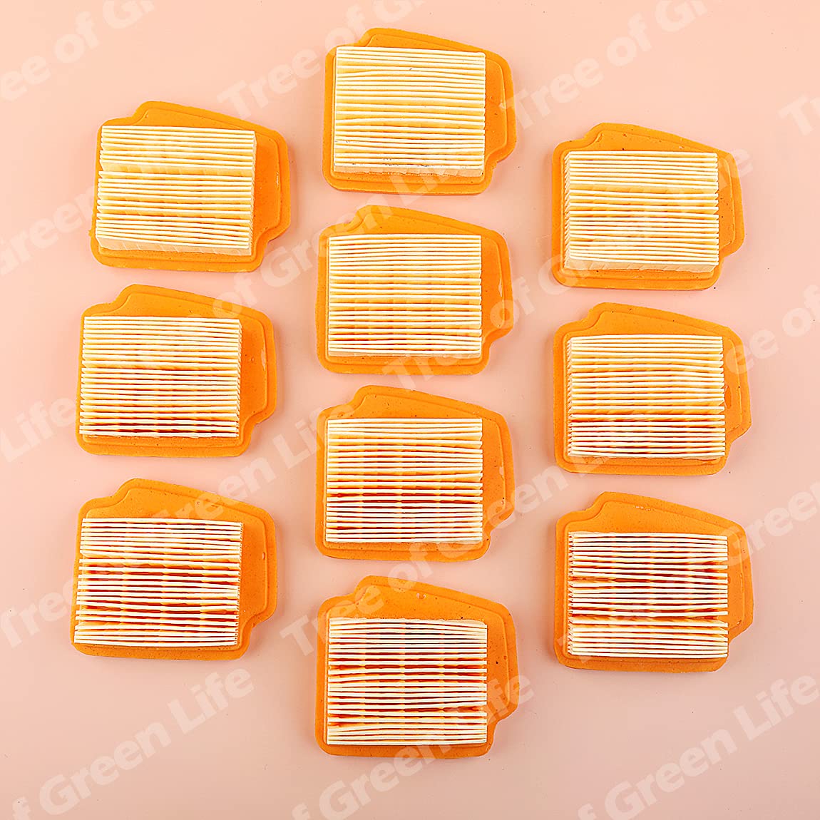 10 pz/Lotto Filtro Aria Cleaner for Stihl KM94 SP92C SP92TC KM94R KM94RC Trimmer 4149 141 0300