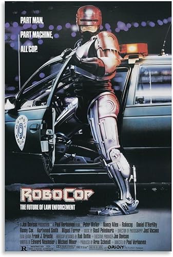 Póster de película Robocop (1987) (2) Póster (2) Póster de pintura decorativa, lienzo, arte de pared, póster de sala de estar, dormitorio, pintura