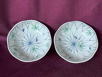 Amazon.co.jp: 品 たち吉 小鉢2セット 網目 緑 陶器 橘吉 橘