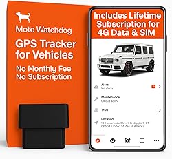 Moto Watchdog GPS Tracker With No Fees