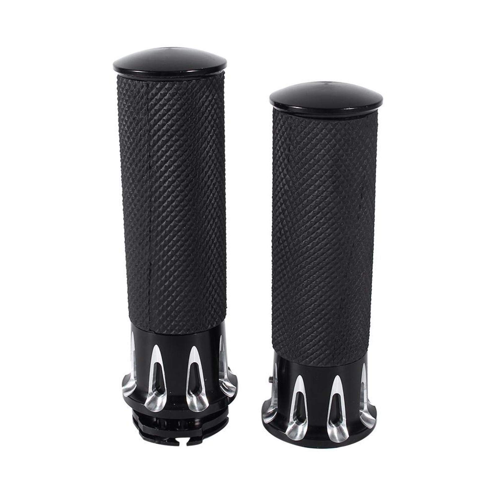 Yctze Puños Manillar CNC 1" 25mm para Harley Davidson Sportster XL883 XL1200 48 2004-2015 - Moto Custom