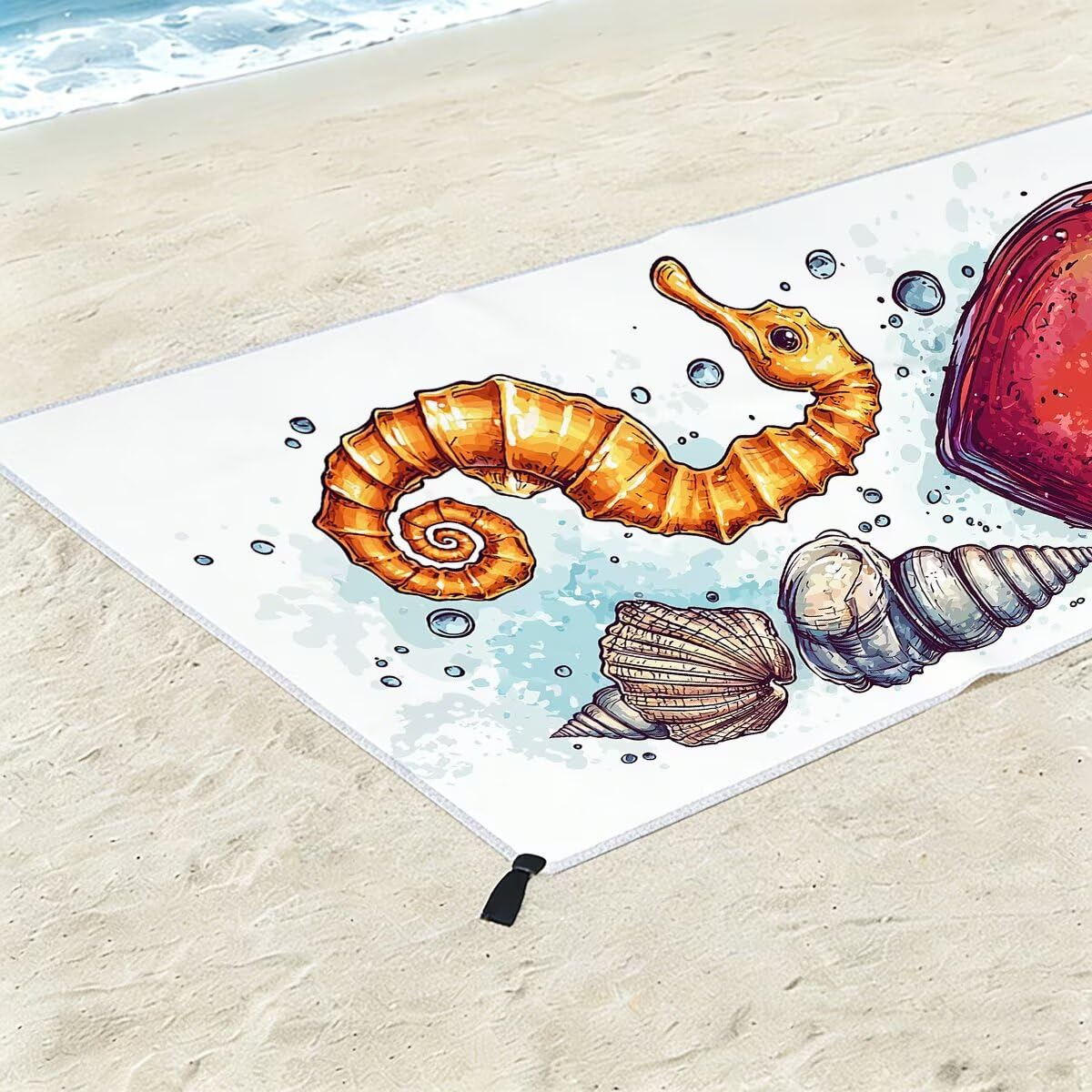 Strandtuch Mikrofaser Handtücher Groß 90x200cm 2er Set, Schnelltrocknend Saunahandtuch Fitness Handtuch Einfach, Saugfähig Badetuch Sporthandtuch, Sandfrei Strandtuch XXL, Geschenke für Frauen -4416