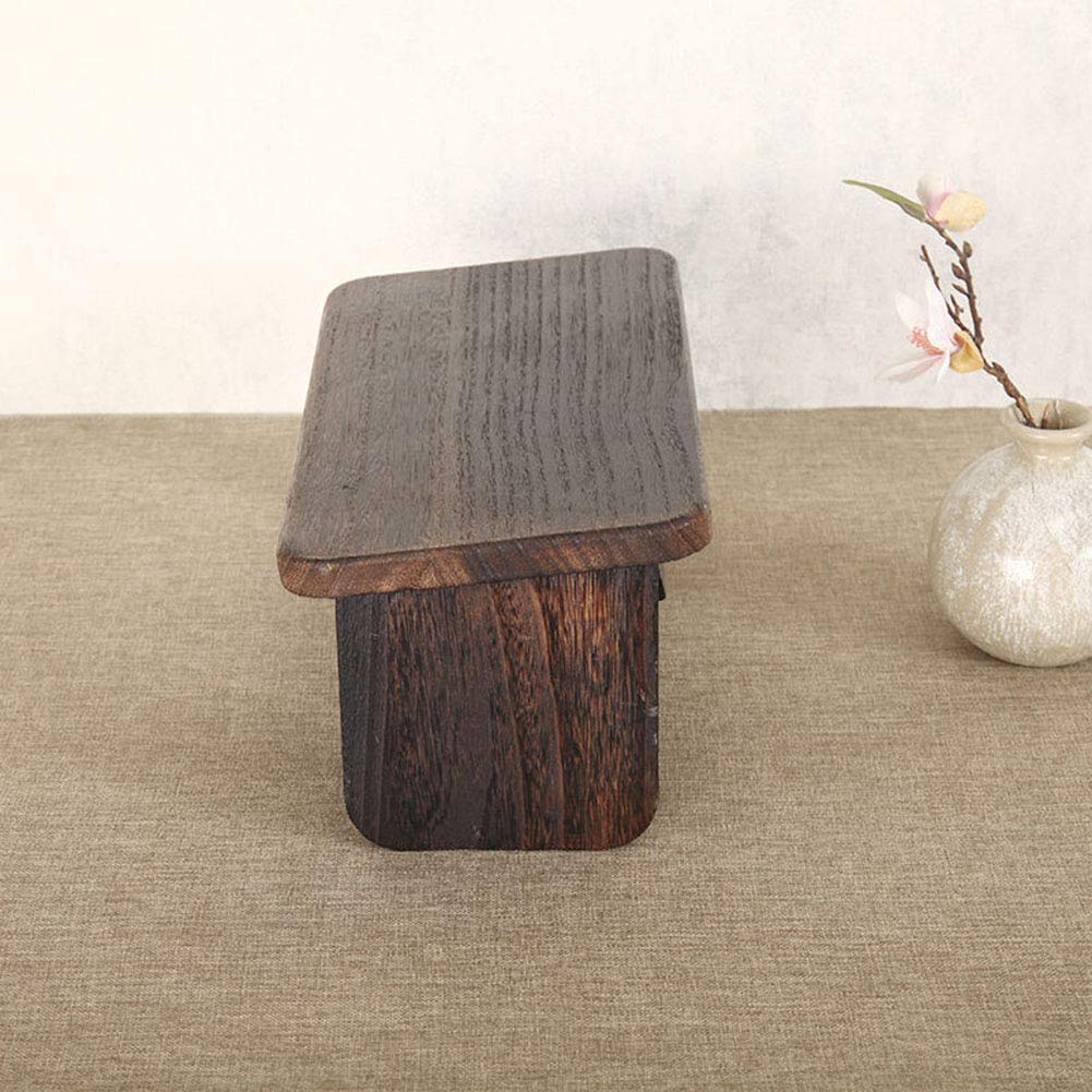 GZD Faltbare Holzmeditation Bank, Yoga-Kniender Hocker, Niedriger Sitz Für Meditationen, Gebet, Seiza