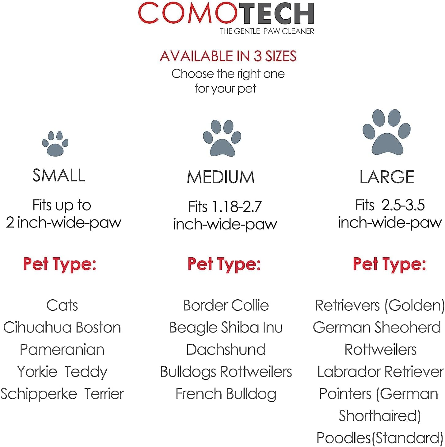 Professional 7 in 1 Dog Paw Cleaner for Dogs & Cats - Includes 1 Portable Paw Washer, 1 Bath Brush, 2 Dog Toothbrushes and 3 Absorbent Towels Note: Fits Paws 1.5 to 2.5 Inches Wide (Medium, Pink)