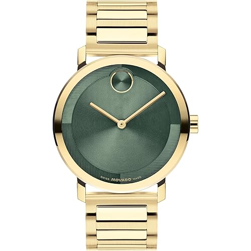 Movado Bold Evolution 2.0 Men's Watch - Swiss Quartz Movement, Stainless Steel Mesh Bracelet - 3 ATM Water Resistance - Luxury Fashion Timepiece for Him - 40mm