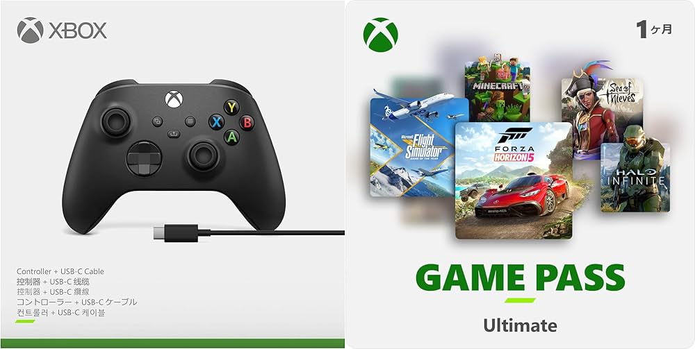 Xbox ワイヤレス コントローラー + USB-C ケーブル Xbox ワイヤレス コントローラー + USB-C ケーブル