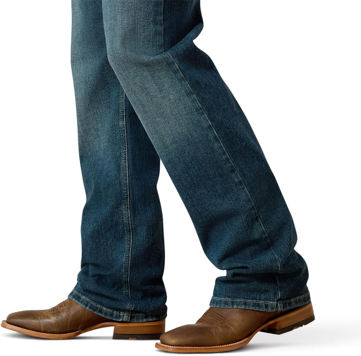 Ariat Mens M4 Low Rise Stretch Legacy Boot Cut Jean - Image 6
