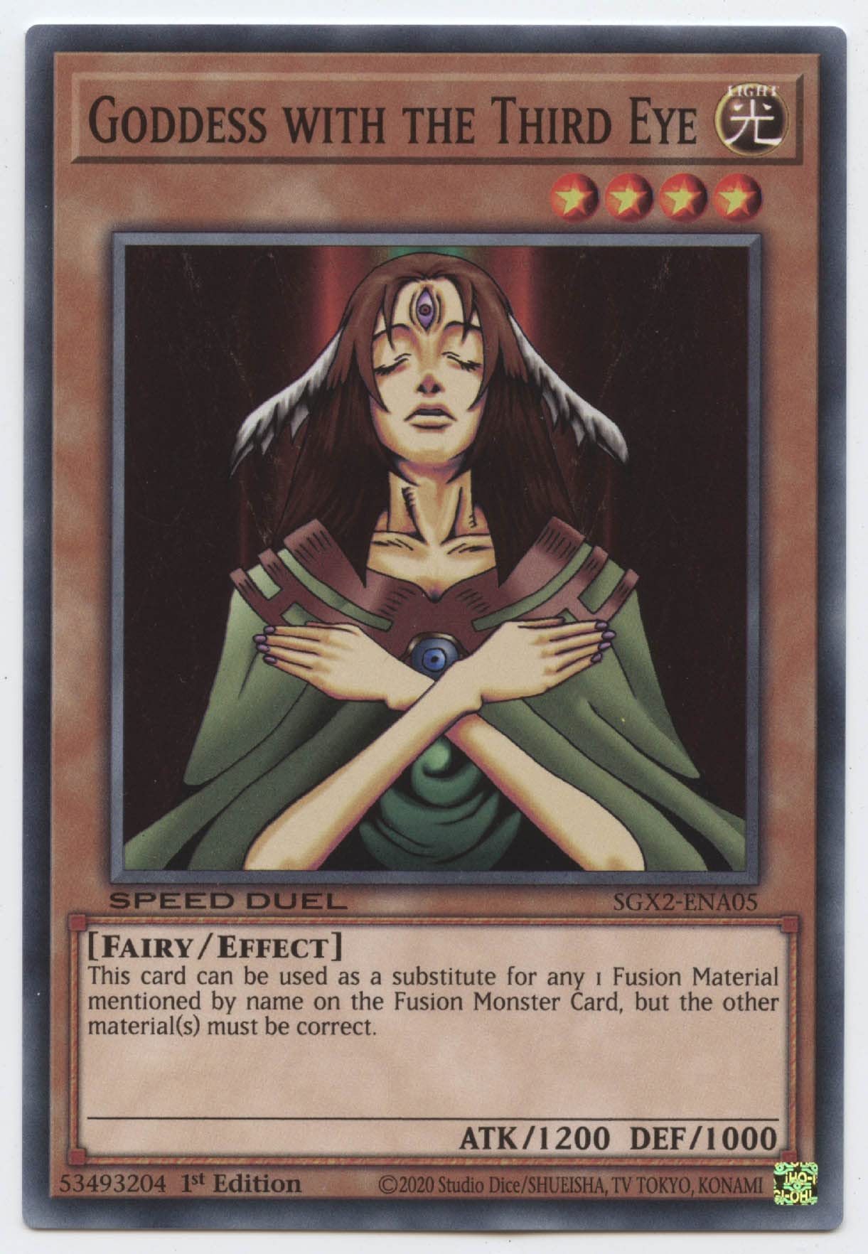 Amazon.com: Goddess with The Third Eye - SGX2-ENA05 - Common