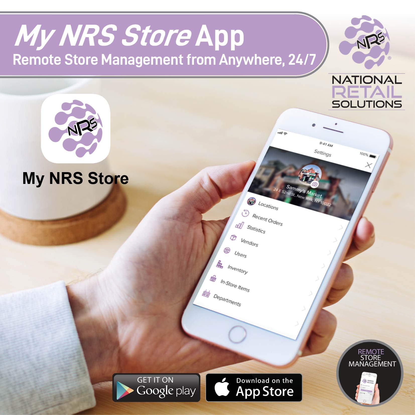 NRS Pay Credit Card Processing Cash Register for Small Businesses (USA