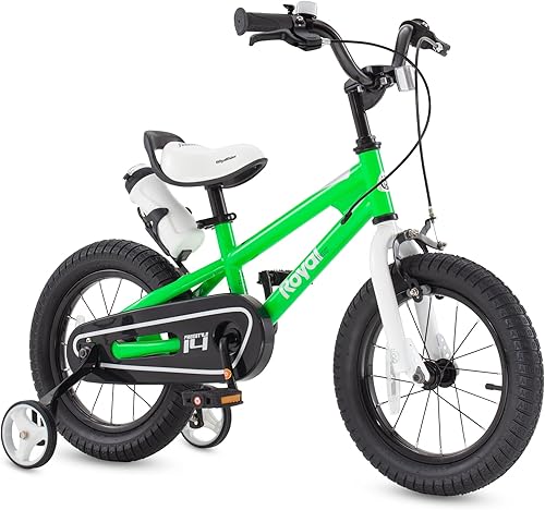 RoyalBaby Kids Bike EZ Balance to Pedal Dual Handbrake Toddlers Boys Girls Bicycle 12-20 Inch for Age 3-10 Years