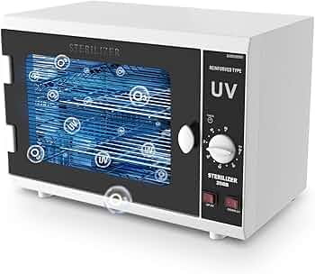 Amazon.com : UV Sanitizer Cabinet. Dual Lamp UV Light Sanitizer