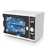 UV Sanitizer Cabinet. Dual Lamp UV Light Sanitizer Box with Timer Setting, Suitable for Cleaning of Various Items