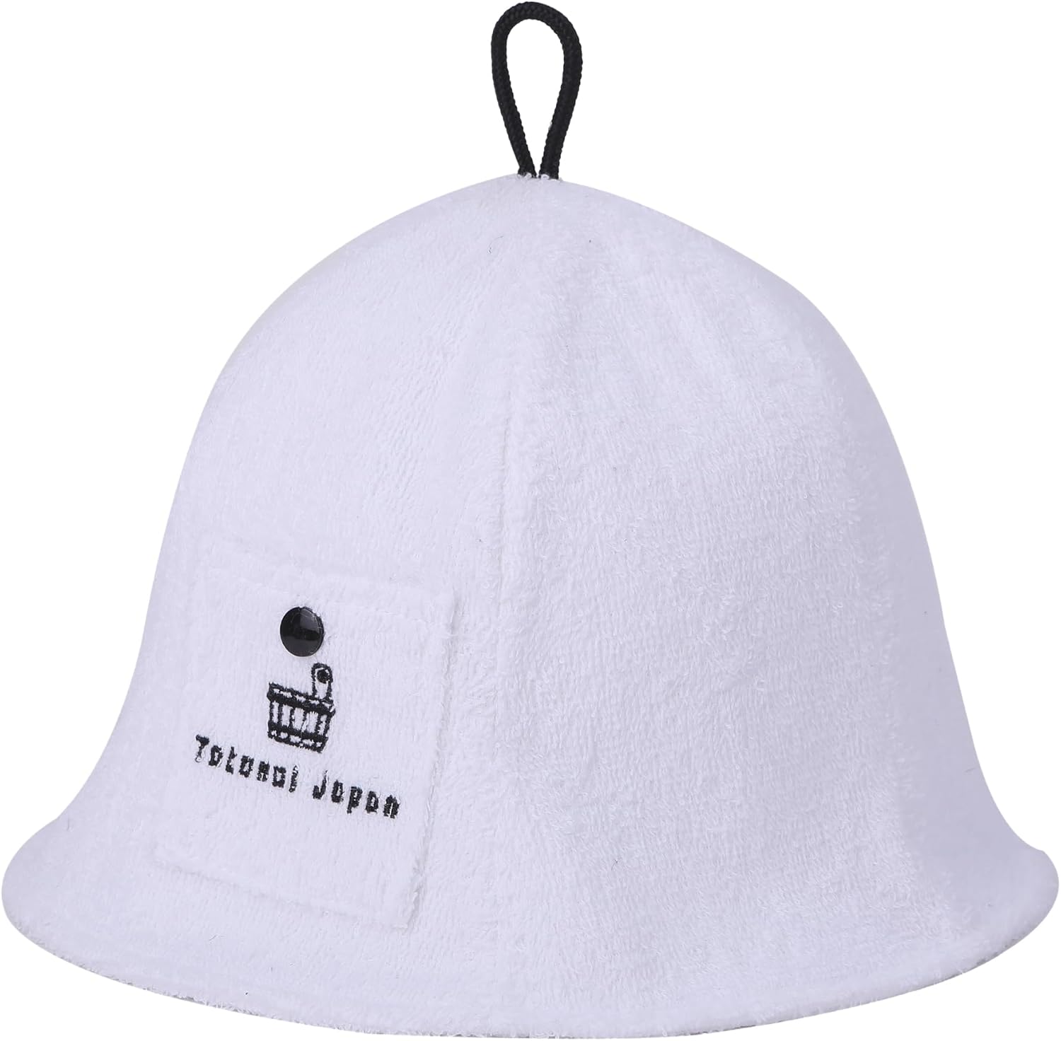 Cotton Towel Sauna Hat – Washable & Soft – Unisex Design for Men and Women