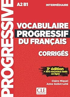 Vocabulaire Progressif Du Français. Niveau Intermédiare. Corriges - 3ª Édition