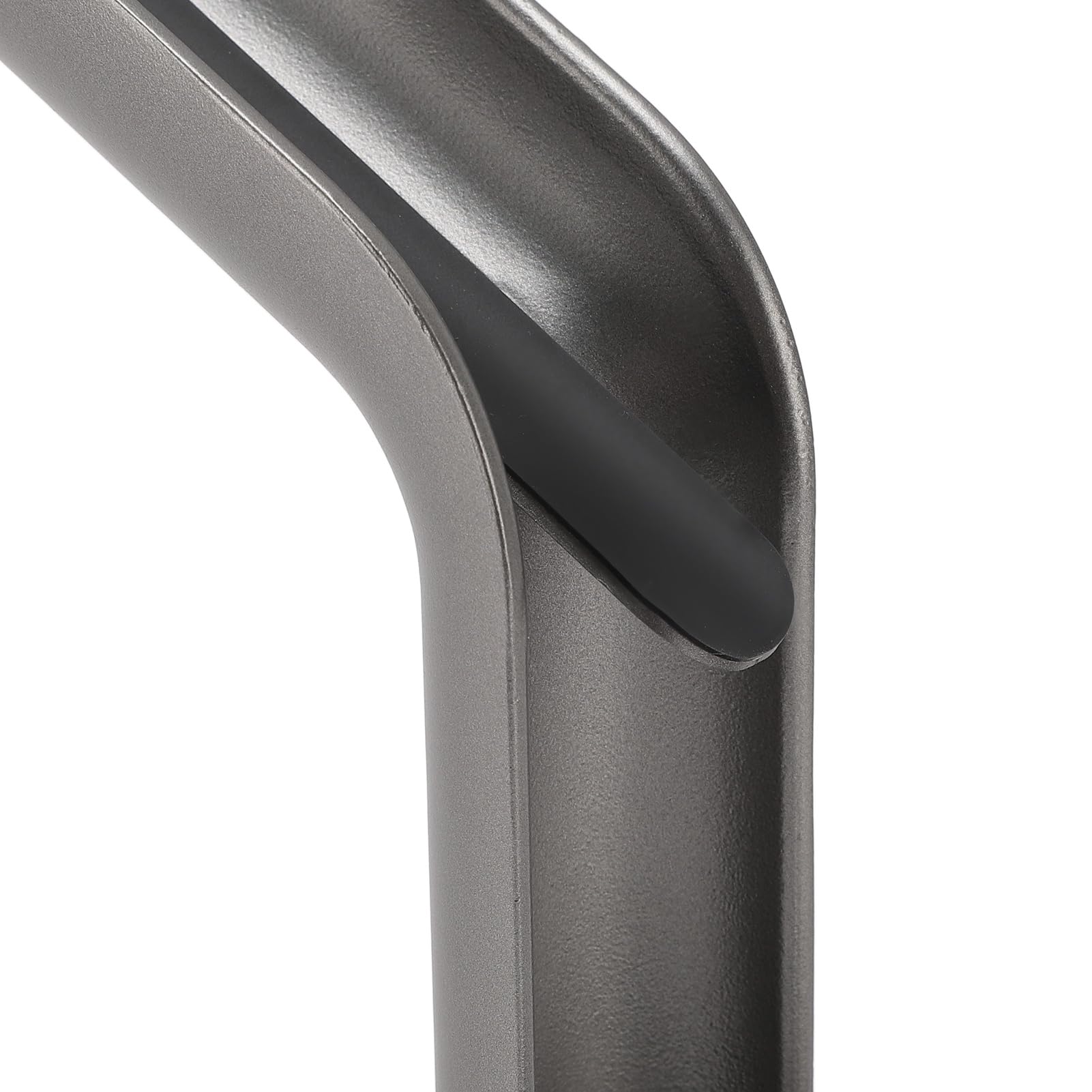 lyrlody Soporte de Escritorio para Secador de Pelo, Soporte de Metal para Ahorrar Espacio, Estante de Almacenamiento Antideslizante para Plancha y Secador de Pelo HT01, Diseño de 6,3 X 4,1 X