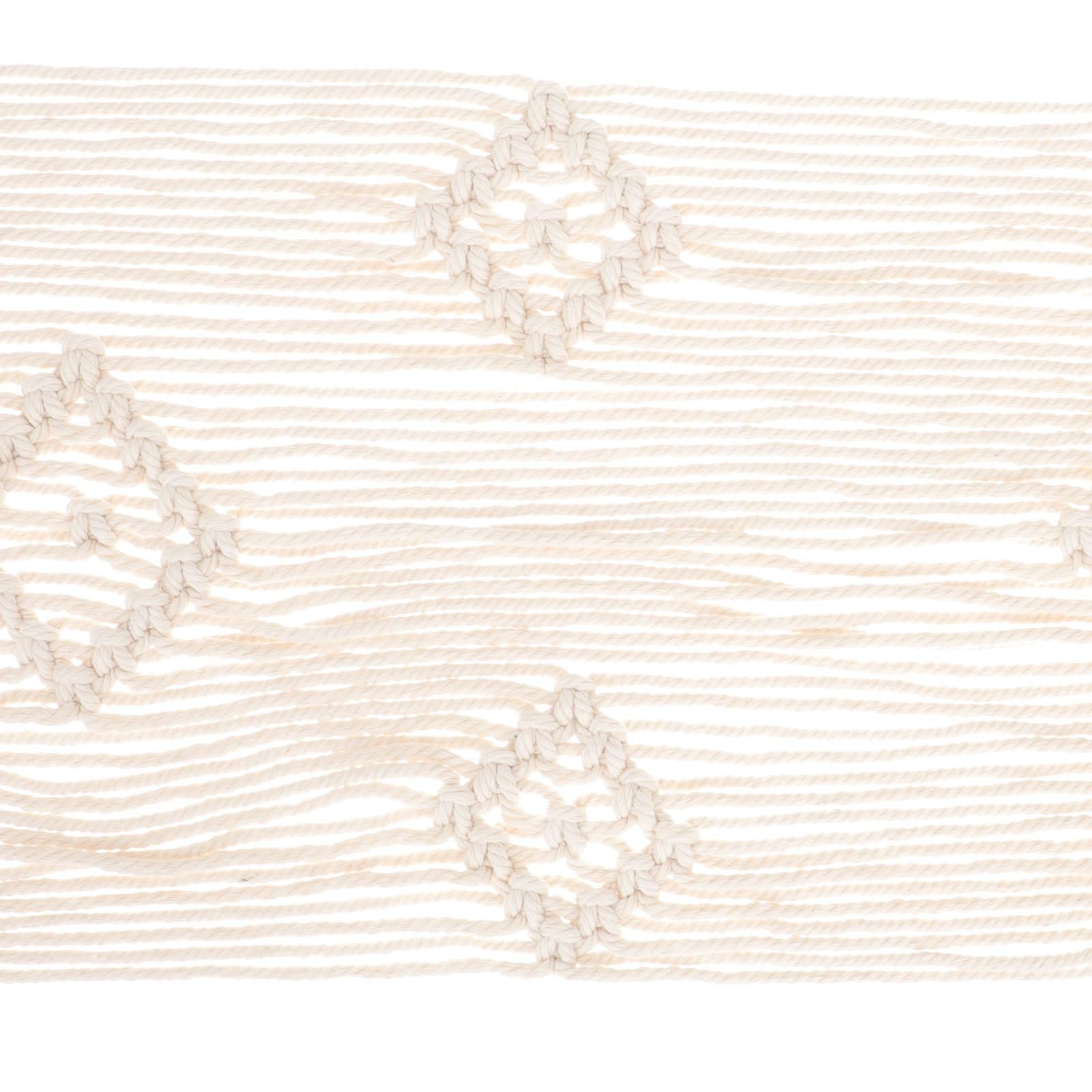 Nordischer Baumwolle Handgewebter mit Tischläufer aus Quasten Zart Tischdecke und Hochzeitsfeier und Esstischdekoration