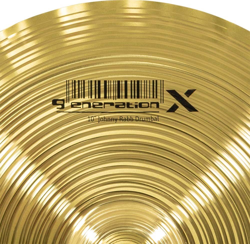 Meinl Cymbals GX-10DB Generation X - Platillo drumbal, 25.4 cm/10"