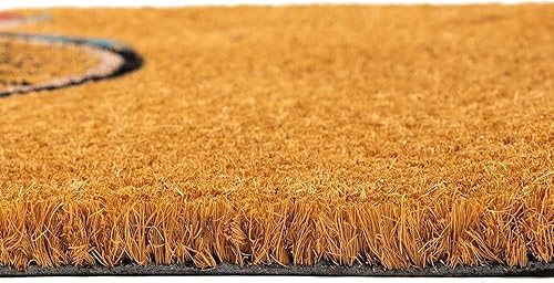 Miniatura 5 de Juvale Felpudo de fibra de coco natural, tapete de bienvenida para bicicleta (30 x 17 pulgadas)