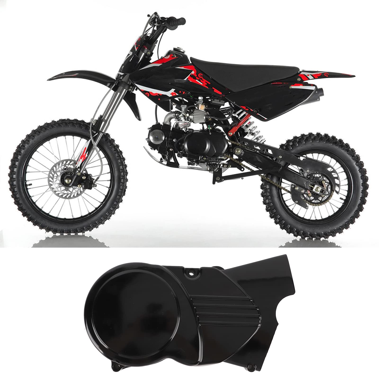 Galet Tendeur Couvercle Stator Moteur Gauche Moto - Alliage Universal 110cc à 180cc - Pour Lifan, YX, Zongshen Pour Dirt Pit Bike