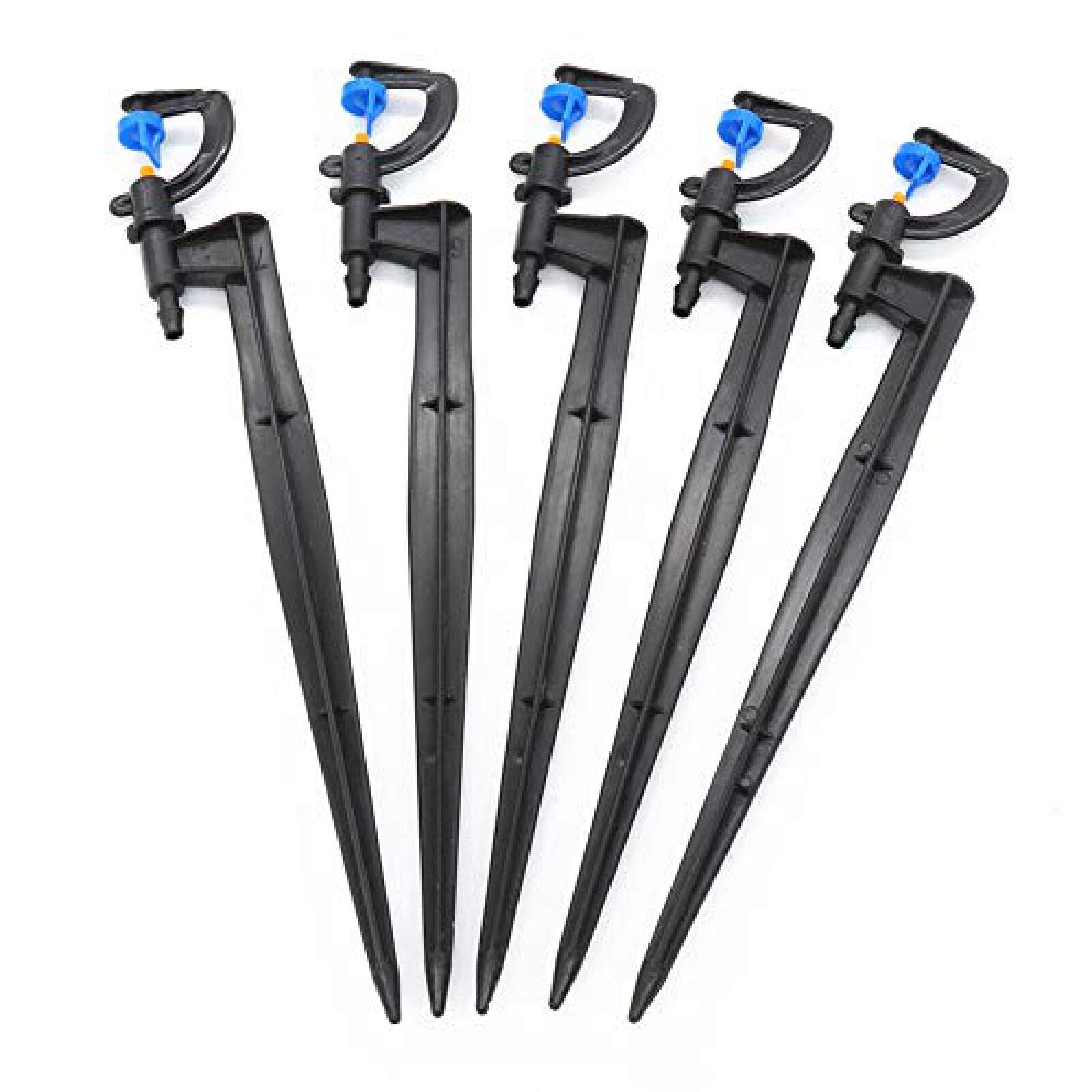 Ugelli per nebulizzazione a 180 Gradi, irrigazione da Giardino Micro irrigatori a Goccia Spray Forniture per Giardinaggio Testa 50PCS 24CM Perfetto