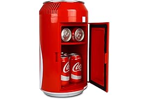 Coca-Cola Portable 8 Can Thermoelectric Mini Fridge