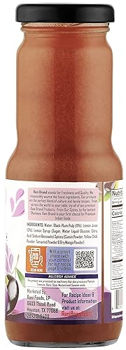 Miniatura 4 de Rani Jamun Shikanji - Botella de vidrio de 6.7 fl oz (6.8 fl oz), paquete de 2 bebidas de frutas indias  Vegano  Sin gluten  Sin OMG  Origen indio