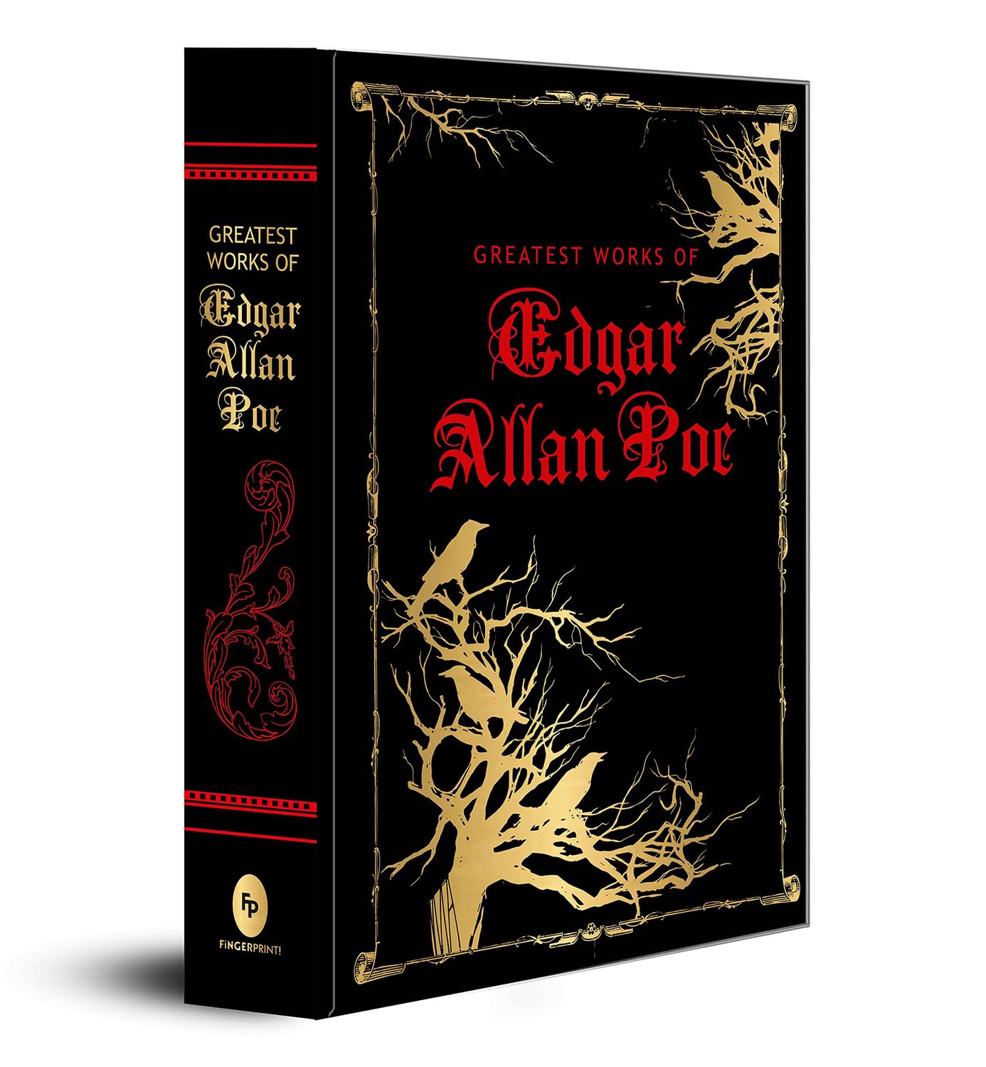 Greatest Works of Edgar Allan Poe: Deluxe Hardbound Edition - The Raven, Tell-Tale Heart, Rue Morgue Gothic Classics