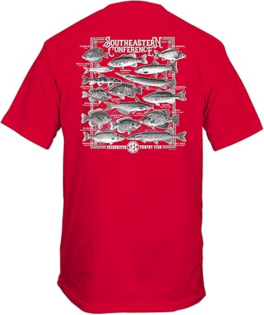 New World Graphics NCAA SEC Freshwater Trophy Fish 16 Mens