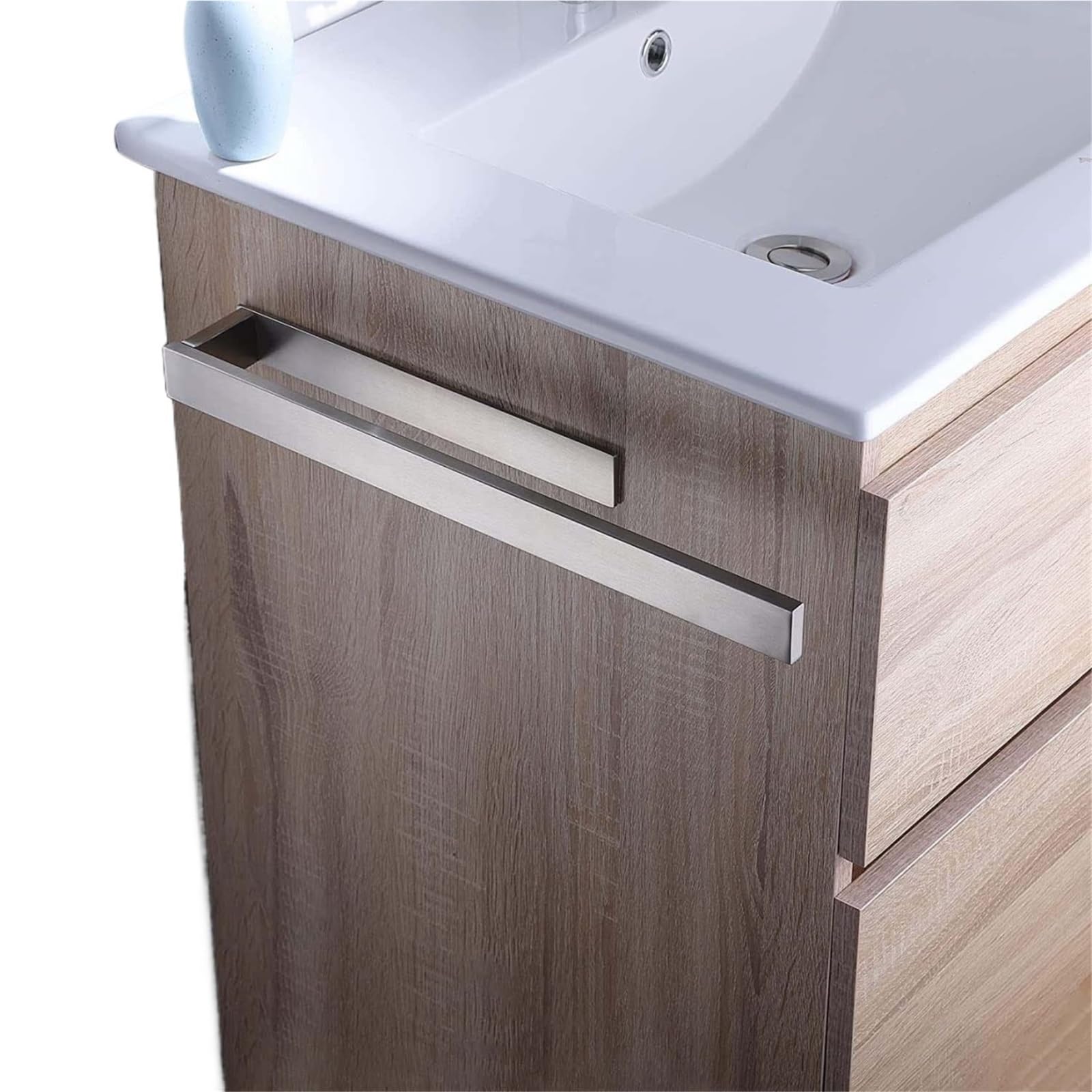 Towel Rack No Punching Stainless Steel Bathroom Pendant Black Household Bar Single Hardware for Bathroom(Color 01)